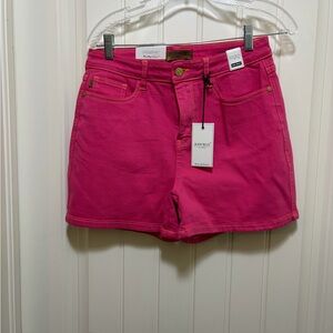 Judy Blue Women's High Waist Pink Shorts